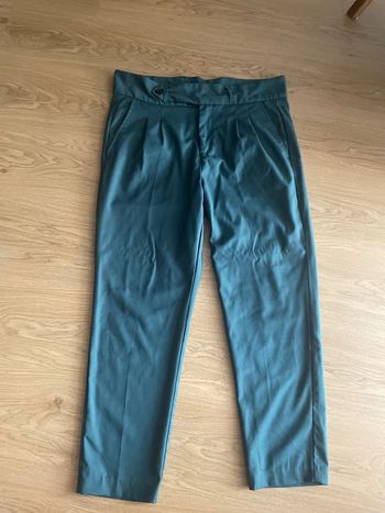 Pantalon à pinces vert foret Genius