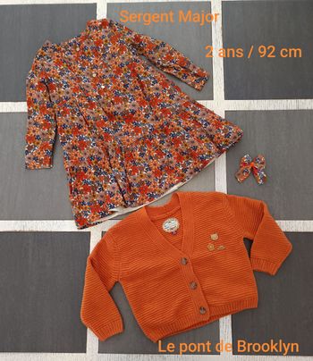 Ensemble Sergent Major 2 ans / 92 cm – Le pont de Brooklyn