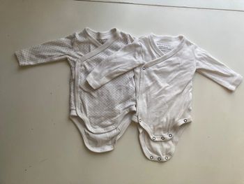 Lot de 2 body 1 mois Monoprix Bout’Chou