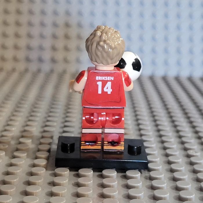 Minifigure / Figurine  - Joueur de Football - Christian Eriksen - photo numéro 3