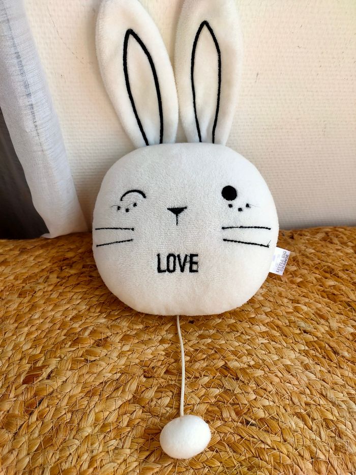 Peluche Musicale lapin Little big change - photo numéro 2