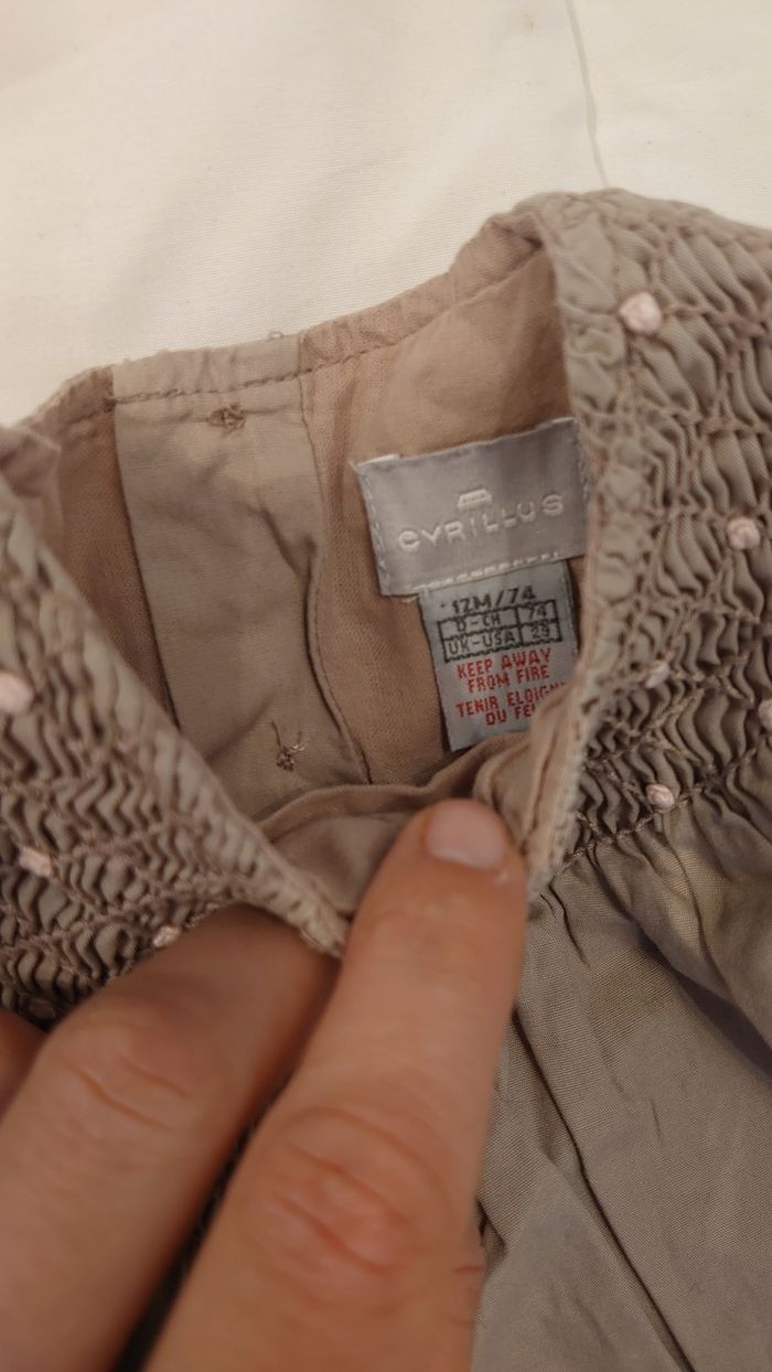 Robe smocks Cyrillus - photo numéro 3