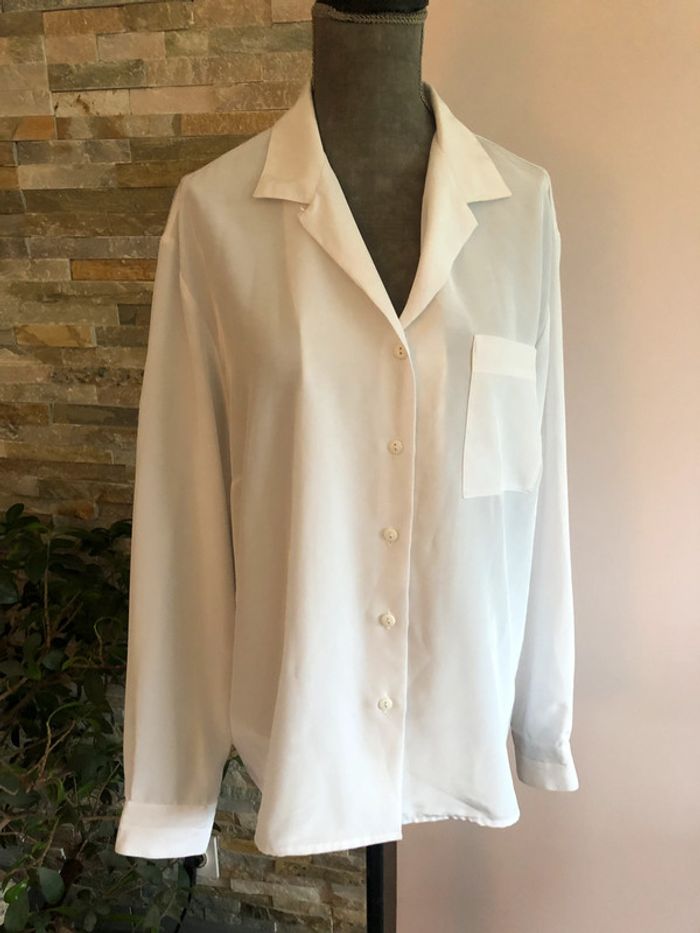 Chemisier blanc vintage 46/48
