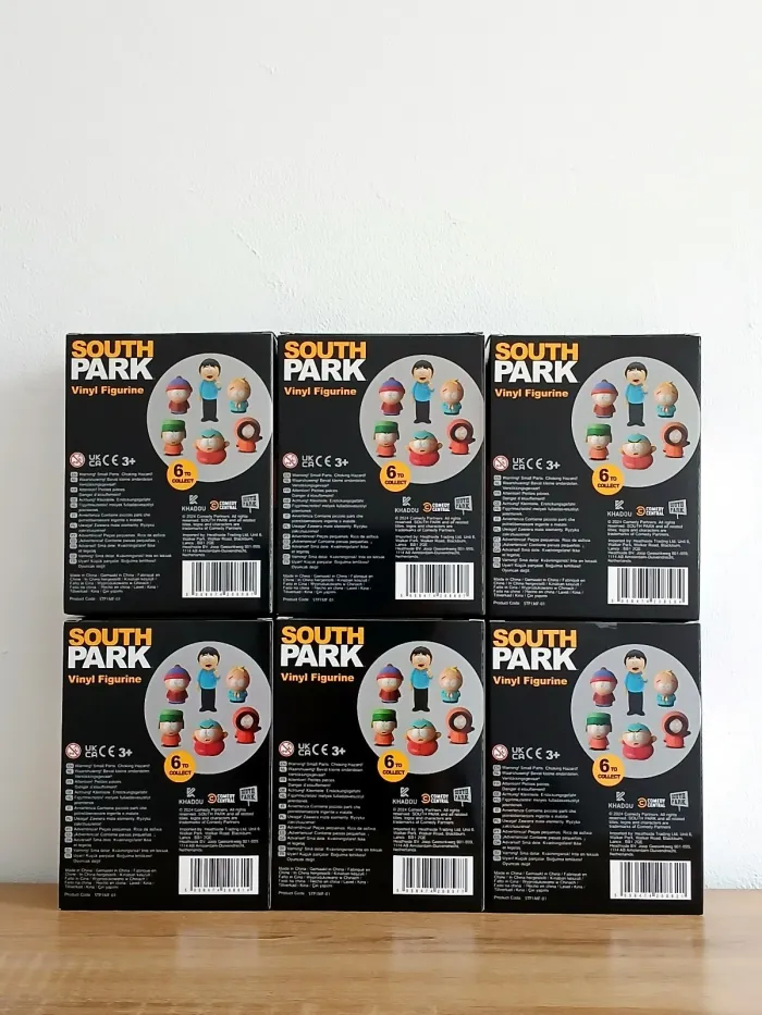 Lot de 6 figurines vinyles South Park Série complète - photo numéro 2