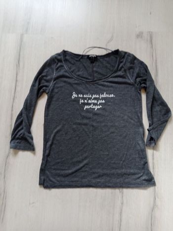 Tee-shirt manches 3/4 marque Jennyfer taille XS