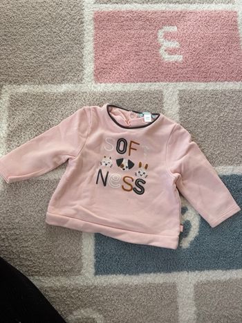 Pull rose Okaidi 9M