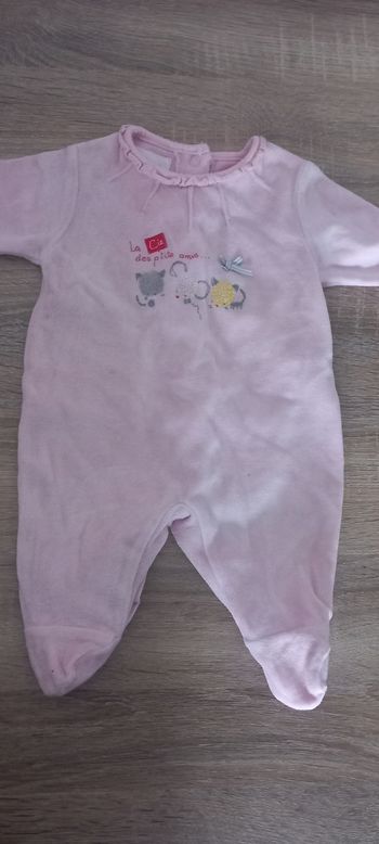 Pyjama fille taille 1 mois