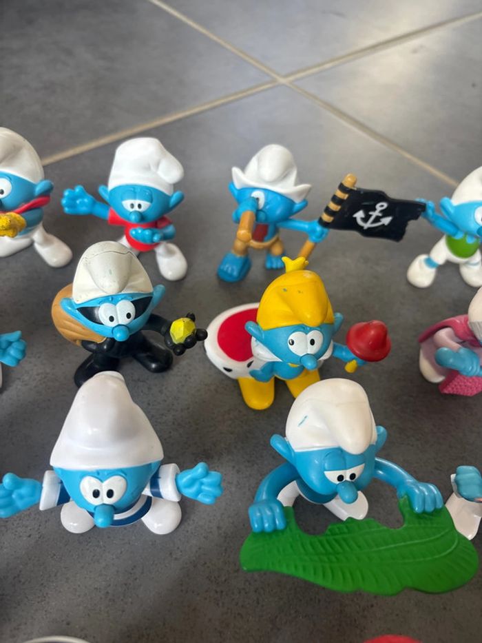 Lot schtroumpfs - photo numéro 3