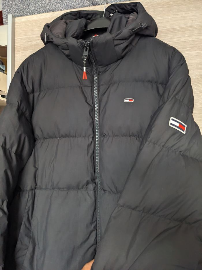 Doudoune tommy hilfiger, taille L - photo numéro 4