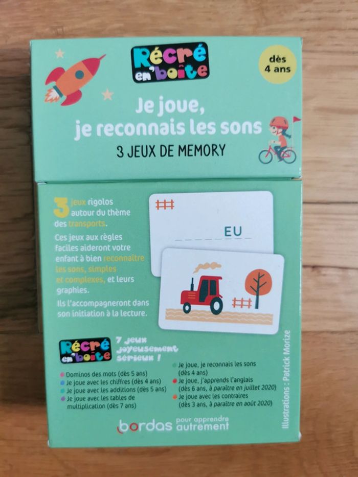 Jeux memory - photo numéro 2
