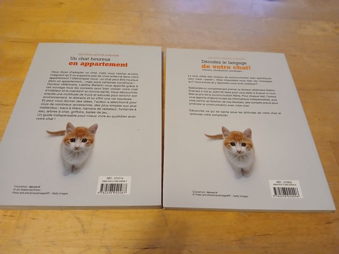 Lot de livres chat - photo numéro 2