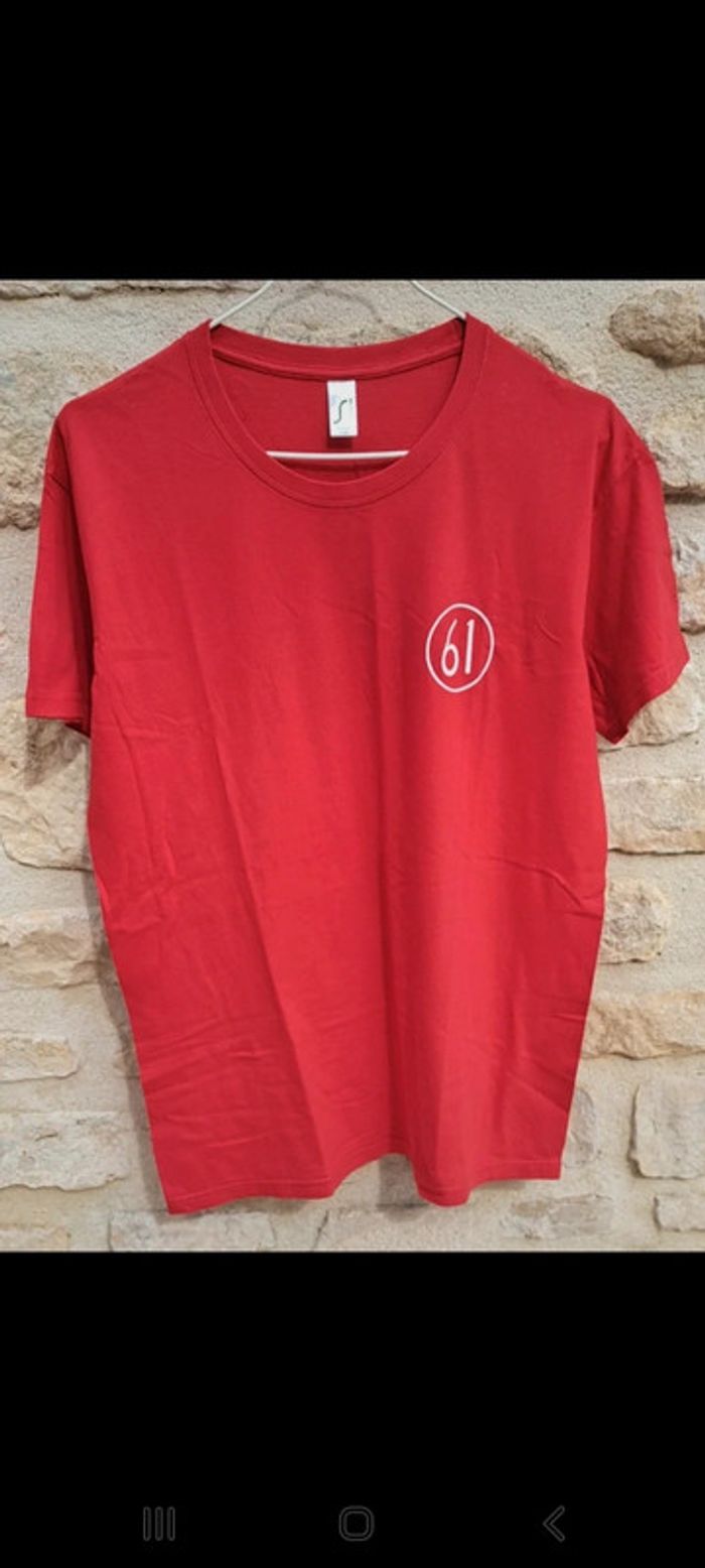 Tee-shirt rouge taille L marque Sol's