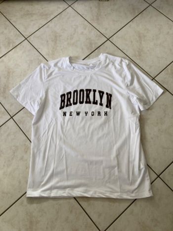 TEE shirt imprime dos et devant