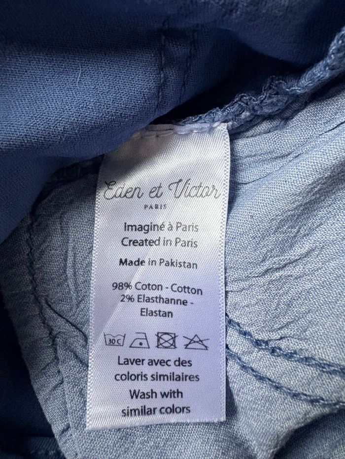 Jean garçon Eden & Victor – 6 ans – Bleu – TBE - photo numéro 5