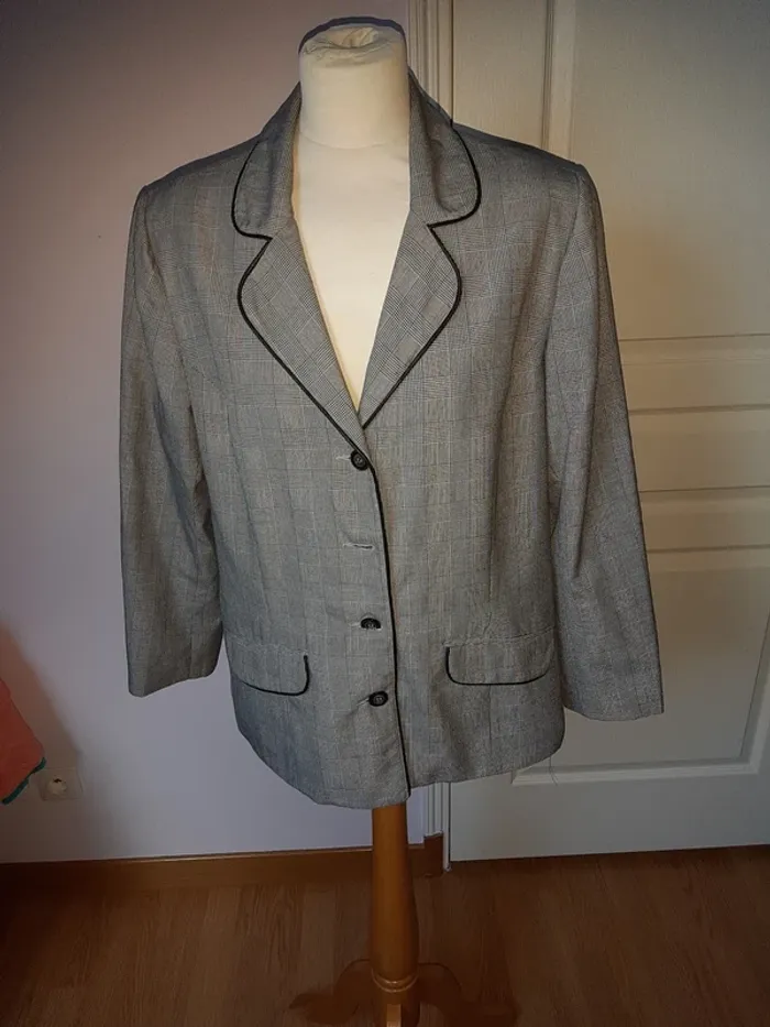 Veste carreaux