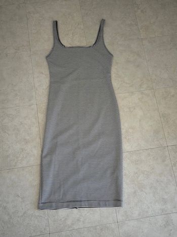 Robe marinière moulante