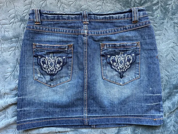 Jupe en jeans - photo numéro 2
