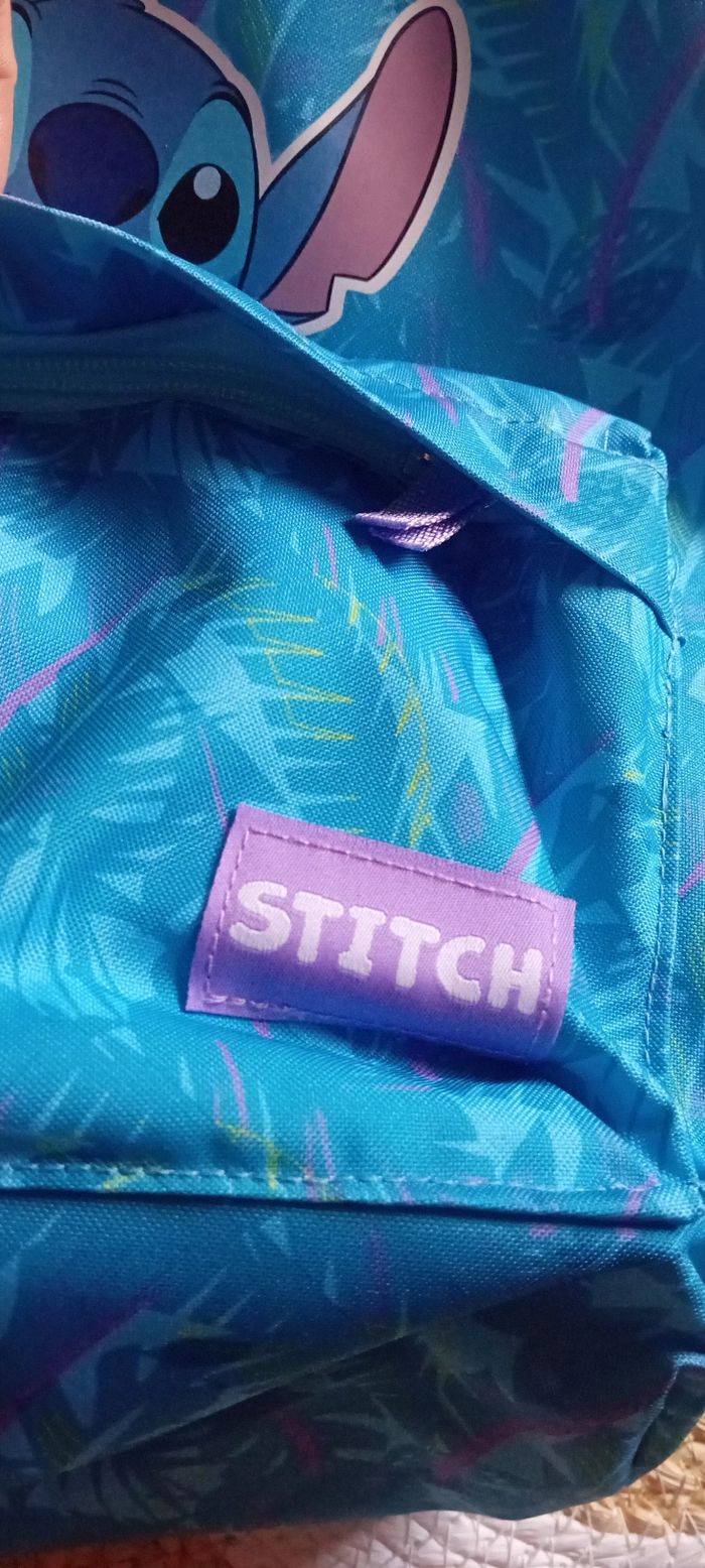 Sac à dos cartable neuf stitch - photo numéro 2