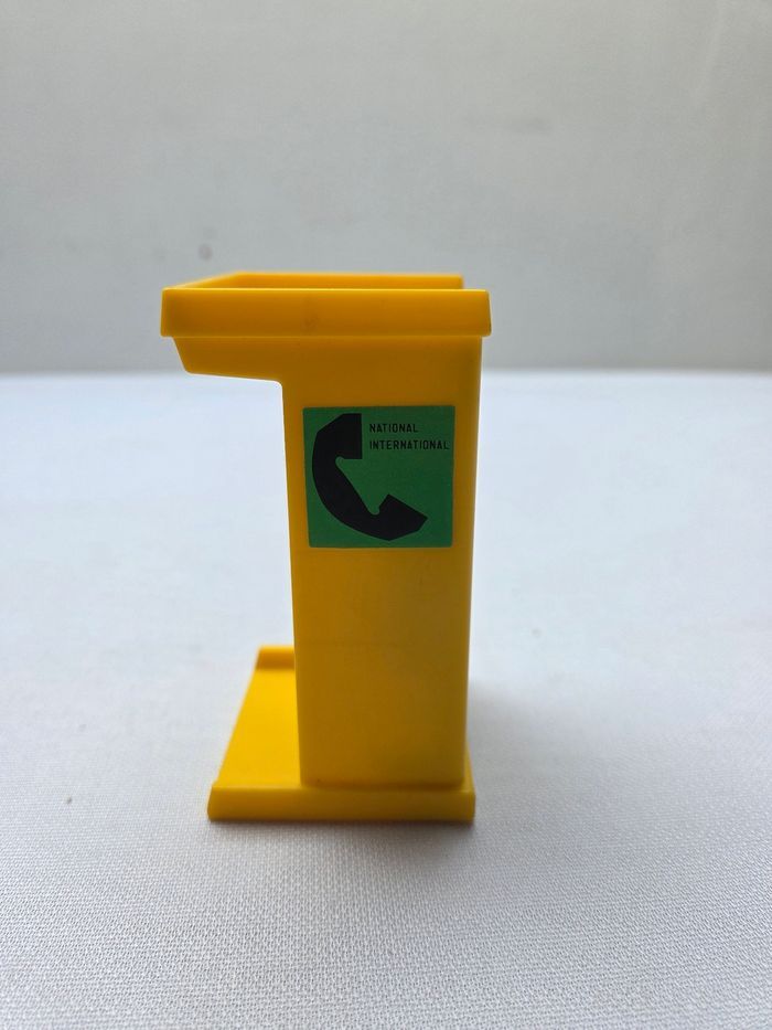 Cabine téléphonique vintage Playmobil - photo numéro 5