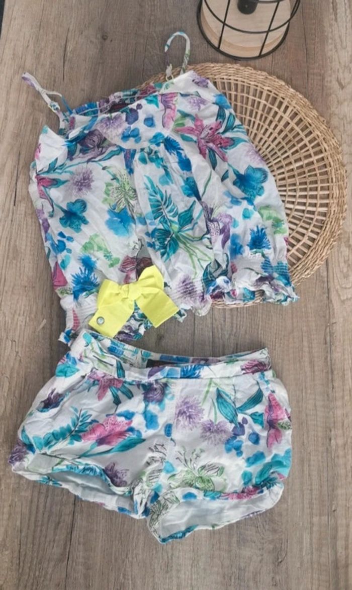 Sublime ensemble catimini short débardeur