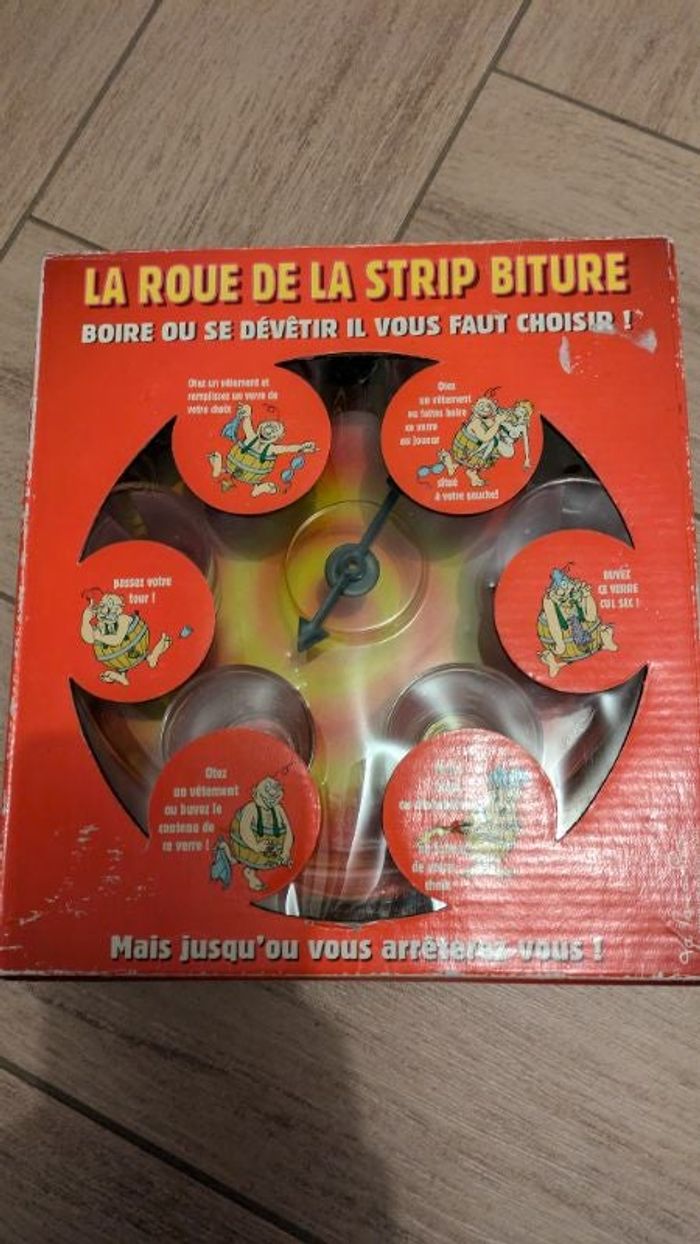 La roue de la strip buture