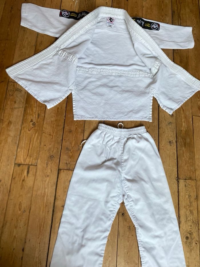 Kimono karaté budo fight 8 ans 130 cm - photo numéro 6