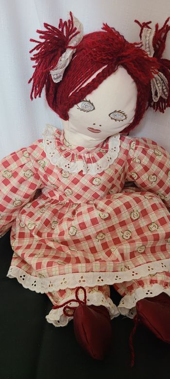 vintage poupée chiffon