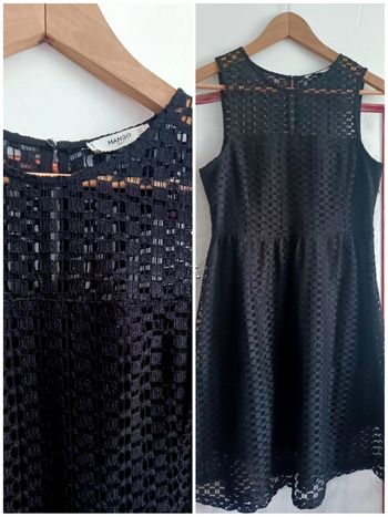 Très Jolie petite robe noire Mango suit Taille S