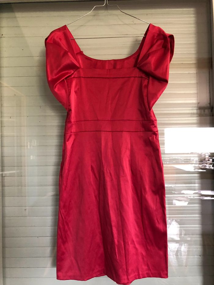 Robe de soirée naf naf rose fuschia - photo numéro 4
