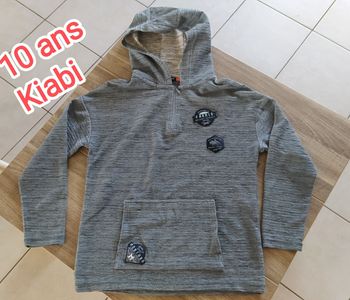 Sweat à capuche 10 ans Kiabi