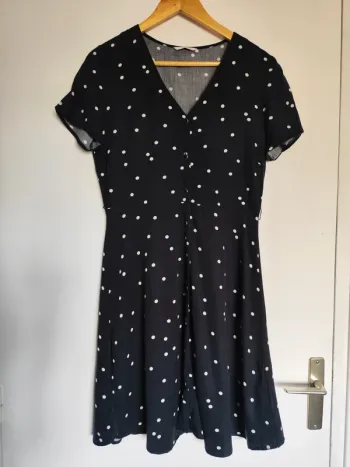Robe à pois Camaïeu
