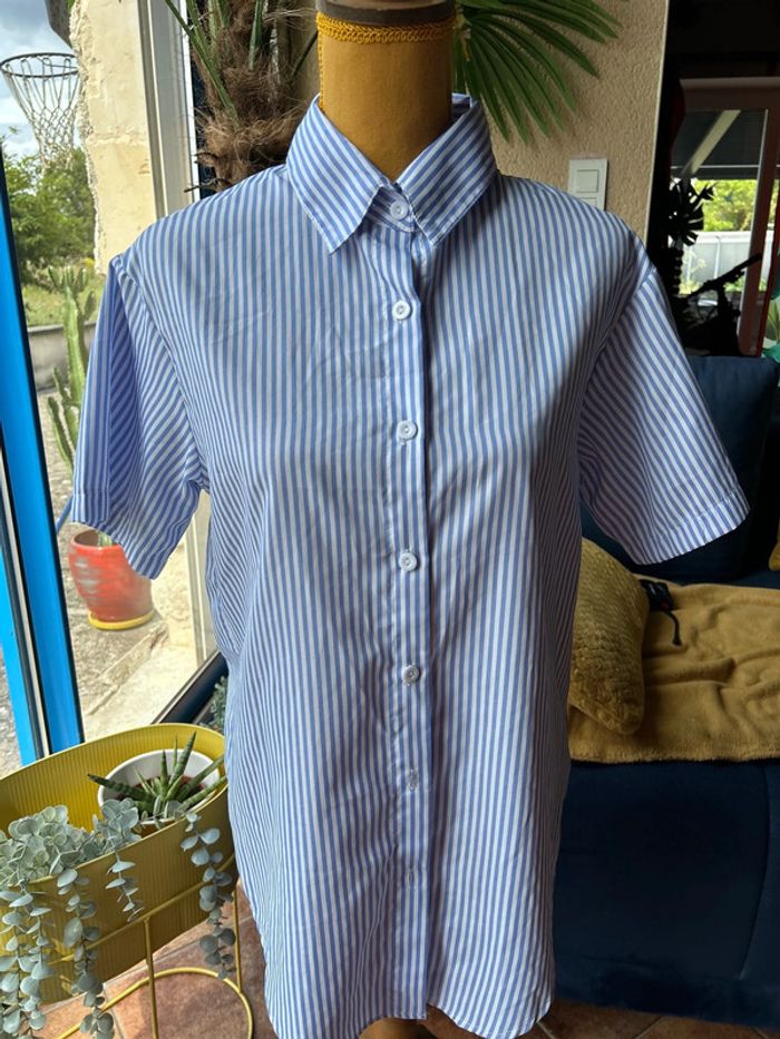 Chemise été à rayures