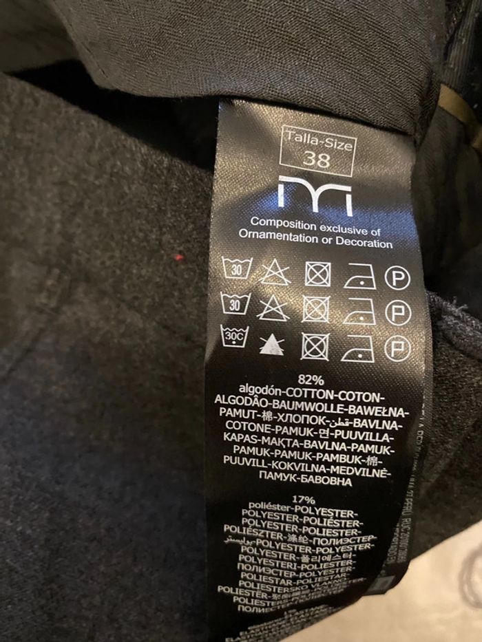 Pantalon de costume Milano taille 38 36 neuf - photo numéro 6