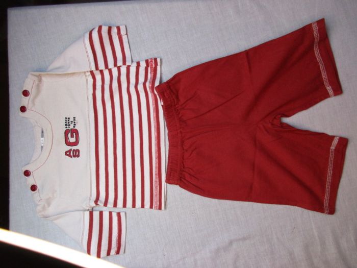 Ensemble pantalon et t-shirt, 6 mois
