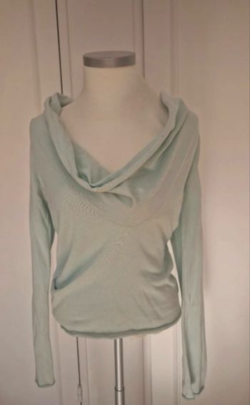 Pull vert d’eau XS/S