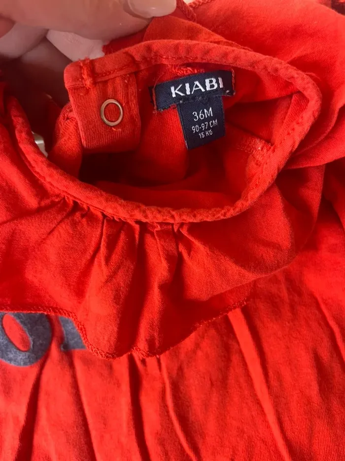 Teeshirt coton kiabi 3 ans - photo numéro 2
