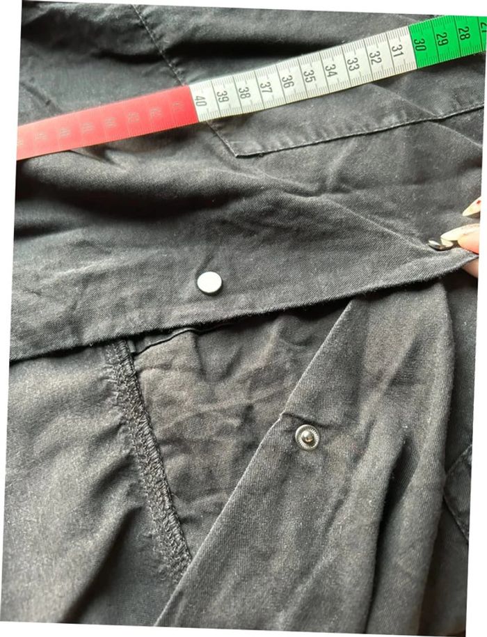 Chemise noire - Stradivarius - taille S - photo numéro 2