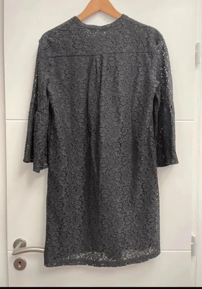 Superbe robe noire en dentelle fluide neuve Monoprix 🌸 S 36 - photo numéro 10