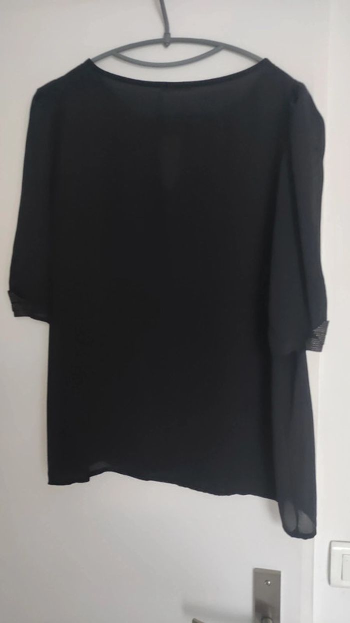 Blouse femme noir taille 42 Promod - photo numéro 14