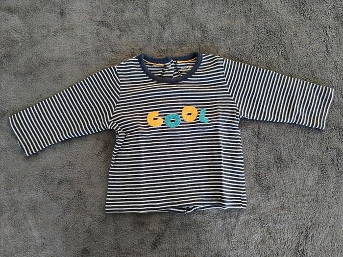Tee-shirt manches longues 6 mois Kiabi