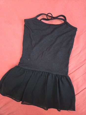 Robe noir  manches courte 24 mois