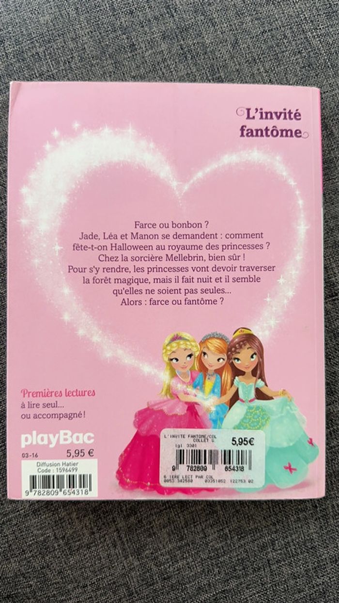 Livre une deux trois princesses L’invité fantôme - photo numéro 2