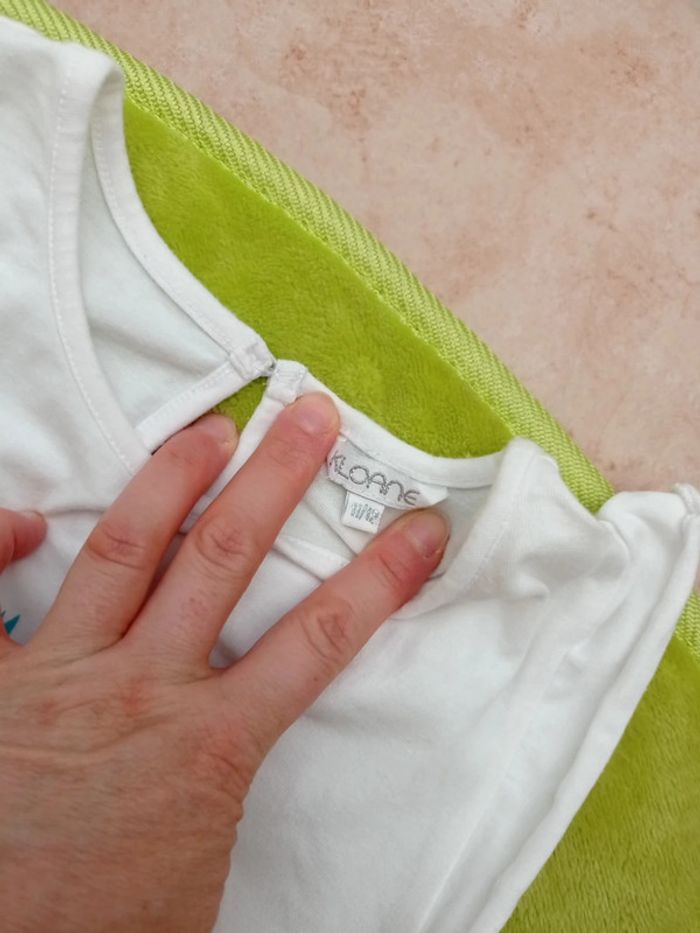 Robe blanche taille 11/12 ans - photo numéro 3