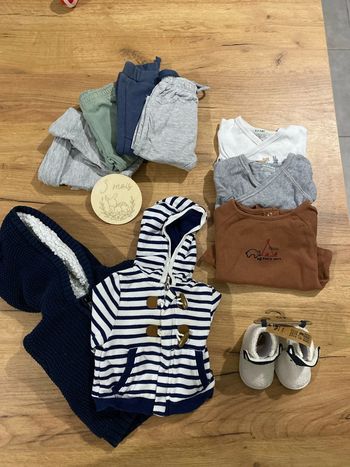Lot de vêtements bébé garçon