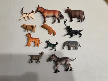 Vintage lot animaux