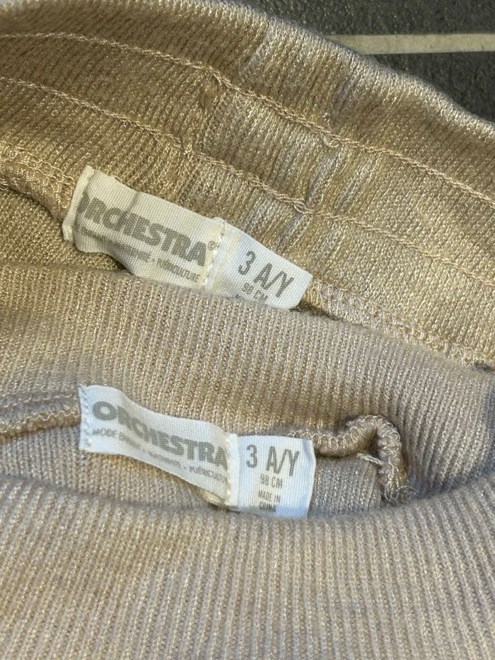 Ensemble beige Orchestra 3 ans - photo numéro 4