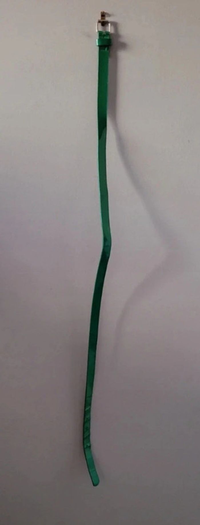 Ceinture vernie verte taille 100 cm