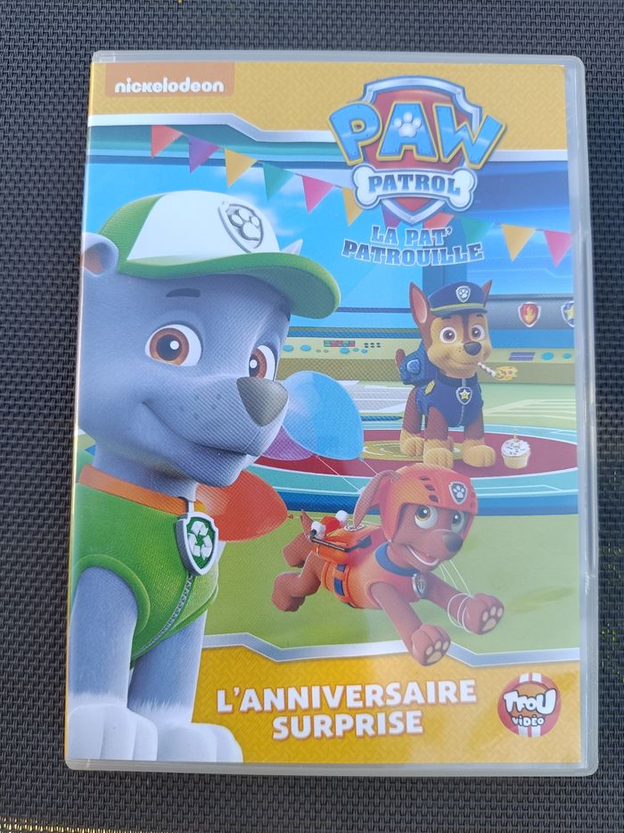 DVD pat patrouille l'anniversaire surprise
