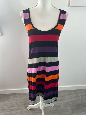 Robe marinière multicolore Little Marcel T38 M