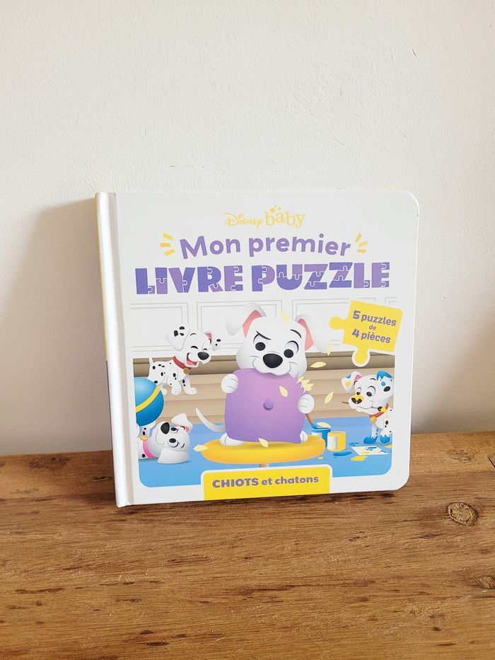 Mon premier livre puzzle Disney Baby - photo numéro 1